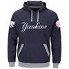 New York Yankees Majestic Big & Tall Third Wind Hoodie - Navy