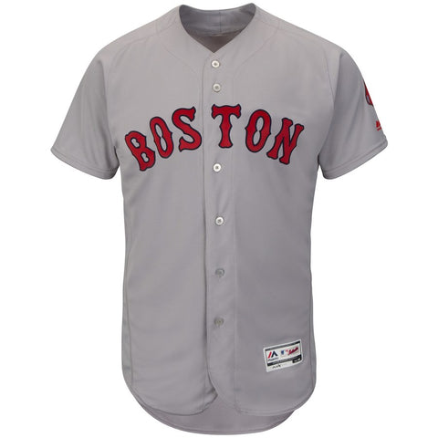 Boston Red Sox Majestic Road Flex Base Authentic Collection Team Jersey - Gray