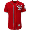 Washington Nationals Majestic Alternate Flex Base Authentic Collection Team Jersey - Scarlet