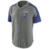 Kansas City Royals Dri-FIT Woven Jersey - Gray/