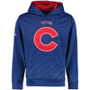 Chicago Cubs Stitches Pullover Fleece Hoodie with Contrast Hood - Royal