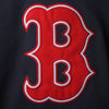 Boston Red Sox Stitches Pullover Fleece Hoodie with Contrast Hood - Navy