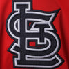 St. Louis Cardinals Stitches Pullover Fleece Hoodie with Contrast Hood - Red