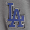 Los Angeles Dodgers Dri-FIT Touch Fleece Half-Zip Sweatshirt - Gray/Royal