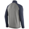 Seattle Mariners Dri-FIT Touch Fleece Half-Zip Sweatshirt - Gray/Navy