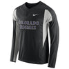 Colorado Rockies Long Sleeve Windbreaker - Black