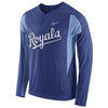 Kansas City Royals Long Sleeve Windbreaker - Royal