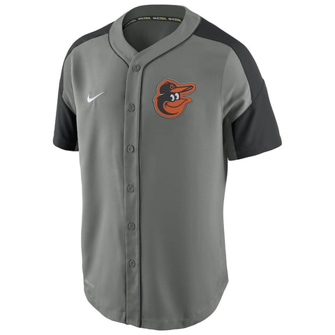 Baltimore Orioles Dri-FIT Woven Jersey - Gray/