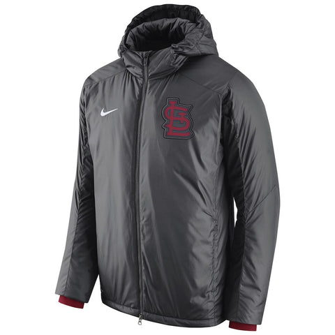 St. Louis Cardinals Performance Full-Zip Jacket - Anthracite