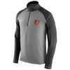 Baltimore Orioles Touch Fleece Performance Half-Zip Sweatshirt - Gray/Black