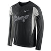 Chicago White Sox Long Sleeve Windbreaker Jacket - Black