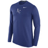 Kansas City Royals Waffle Crewneck Sweatshirt - Royal