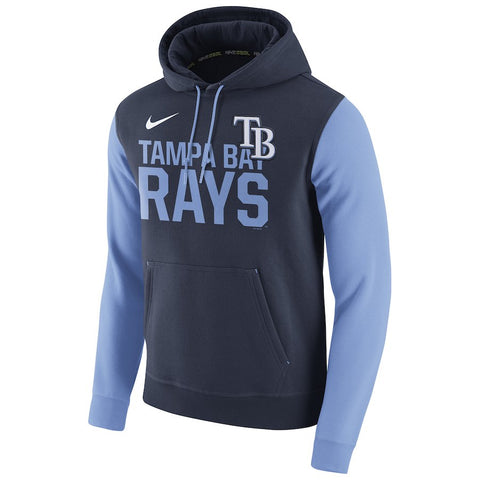 Tampa Bay Rays Club Fleece Pullover Hoodie - Navy