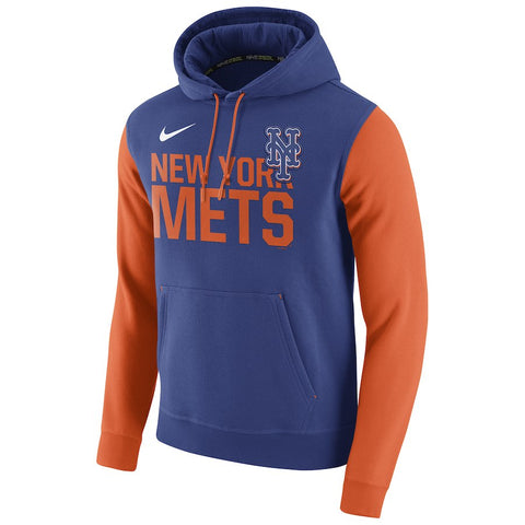 New York Mets Club Fleece Pullover Hoodie - Royal