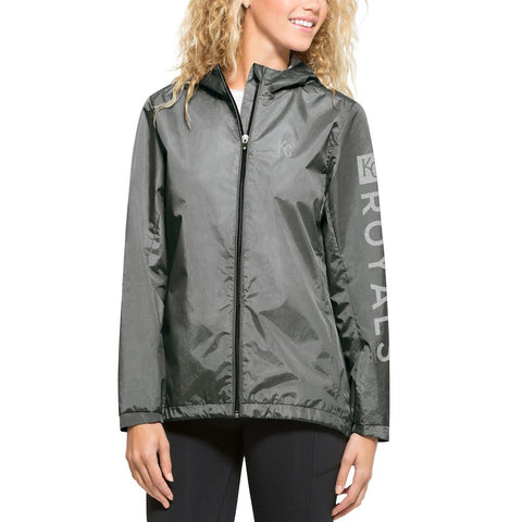 Kansas City Royals '47 Women's High Point Full-Zip Jacket - Gray