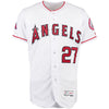 Mike Trout Los Angeles Angels Majestic Home Flex Base Authentic Collection Player Jersey
