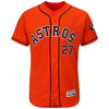 Jose Altuve Houston Astros Majestic Alternate Flex Base Authentic Collection Player Jersey