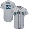 Robinson Cano Seattle Mariners Majestic Road Flex Base Authentic Collection Player Jersey - Gray