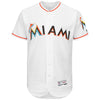 Giancarlo Stanton Miami Marlins Majestic Home Flex Base Authentic Collection Player Jersey - White