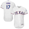 Shin-Soo Choo Texas Rangers Majestic Home Flex Base Authentic Collection Player Jersey - White