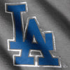 Los Angeles Dodgers '47 Women's Shimmer Cross-Check Quarter-Zip Sweatshirt - Gray