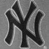 New York Yankees '47 Women's Shimmer Cross-Check Quarter-Zip Sweatshirt - Gray