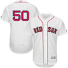 Mookie Betts Boston Red Sox Majestic Home Flex Base Authentic Collection Player Jersey - White