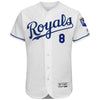 Mike Moustakas Kansas City Royals Majestic Home Flex Base Authentic Collection Player Jersey - White