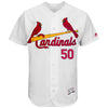 Adam Wainwright St. Louis Cardinals Majestic Home Flex Base Authentic Collection Player Jersey - White