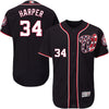 Bryce Harper Washington Nationals Majestic Alternate Flex Base Authentic Collection Player Jersey