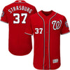 Stephen Strasburg Washington Nationals Majestic Alternate Flex Base Authentic Collection Player Jersey - Scarlet