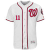 Ryan Zimmerman Washington Nationals Majestic Home Flex Base Authentic Collection Player Jersey - White