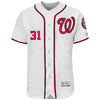 Max Scherzer Washington Nationals Majestic Home Flex Base Authentic Collection Player Jersey - White