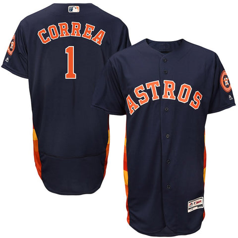 Carlos Correa Houston Astros Majestic Alternate Flex Base Authentic Collection Player Jersey