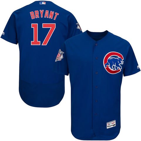 Kris Bryant Chicago Cubs Majestic Alternate Flex Base Authentic Collection Player Jersey
