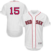 Dustin Pedroia Boston Red Sox Majestic Home Flex Base Authentic Collection Player Jersey - White