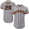 Buster Posey San Francisco Giants Majestic Home Flex Base Authentic Collection Player Jersey - Ivory