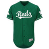 Cincinnati Reds Majestic 2018 St. Patrick's Day Flex Base Authentic Collection Celtic Team Jersey