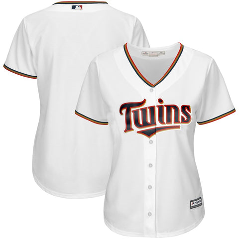 Minnesota Twins Majestic Women's Cool Base Jersey - White