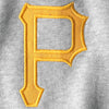 Pittsburgh Pirates '47 Game Break Cross Check Hoodie - Gray