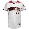 Paul Goldschmidt Arizona Diamondbacks Majestic Home Authentic Collection Flex Base Player Jersey - White/Sedona Red
