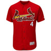 Yadier Molina St. Louis Cardinals Majestic Fashion Authentic Collection Flex Base Player Jersey - Scarlet