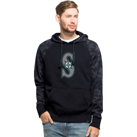 Seattle Mariners '47 Stealth Hoodie - Navy