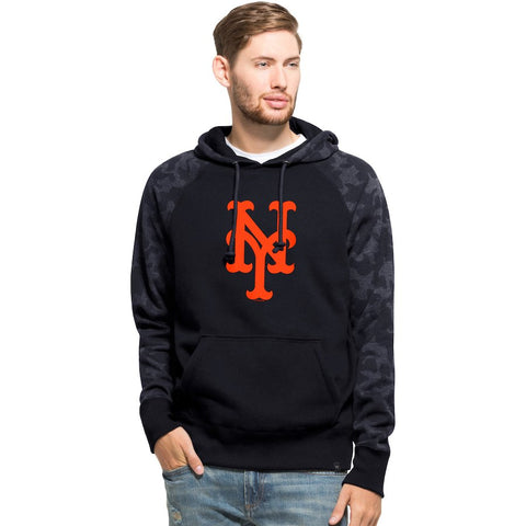 New York Mets '47 Stealth Hoodie - Navy