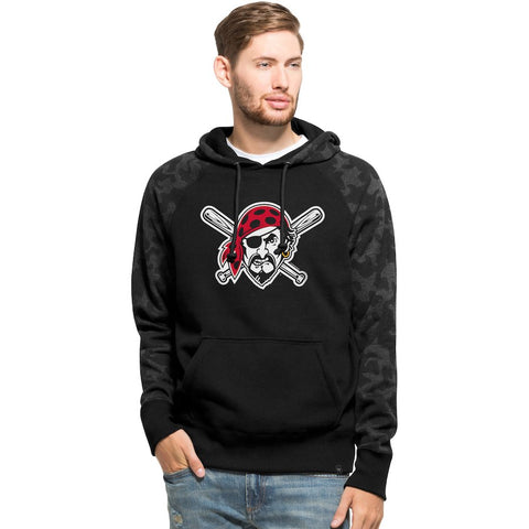 Pittsburgh Pirates '47 Stealth Hoodie - Black