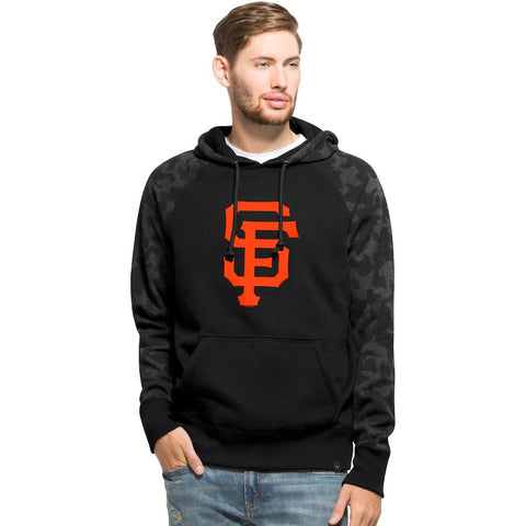 San Francisco Giants '47 Stealth Hoodie - Black