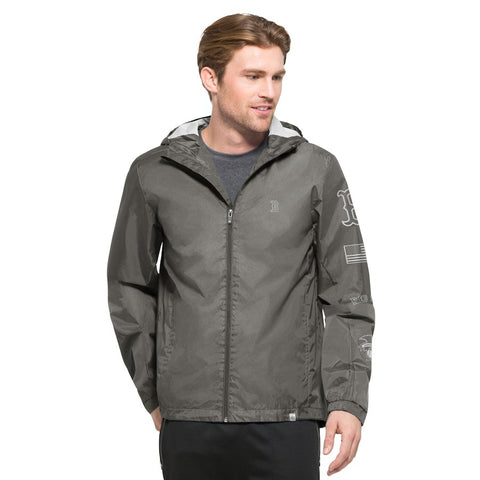 Boston Red Sox '47 Highpoint Jacket - Gray