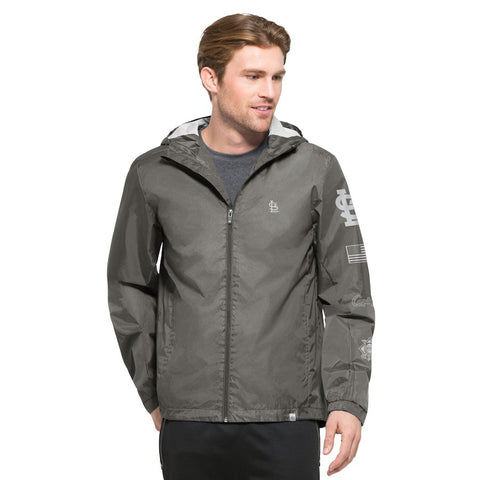 St. Louis Cardinals '47 Highpoint Jacket - Gray
