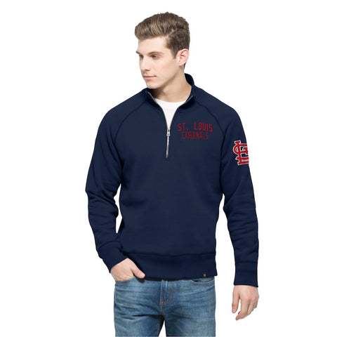 St. Louis Cardinals '47 Gamebreak Quarter-Zip Sweatshirt - Navy