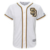 San Diego Padres Majestic Youth Official Cool Base Jersey - White -